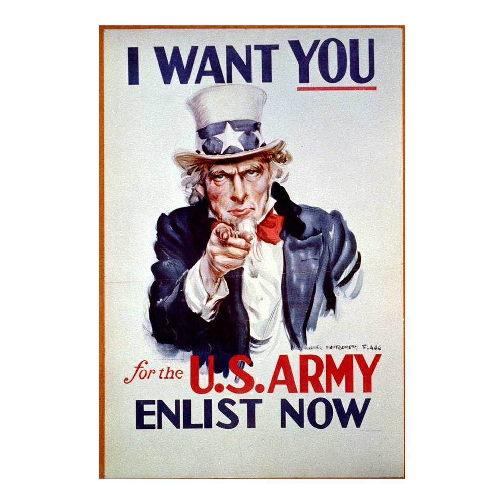 I Want You For Us Army Propaganda