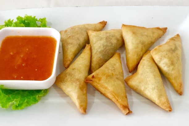 Samosas Filled with Vegetables