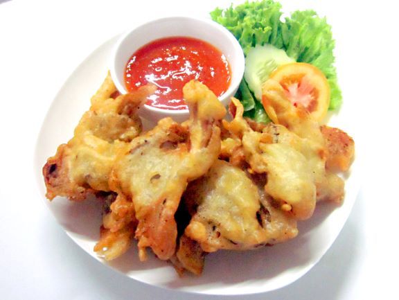 Deep-Fried Mushrooms