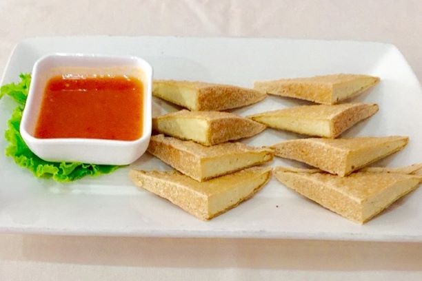 Golden Crispy Tofu