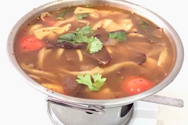Tom Yam Mixed Mushroom Hot Pot