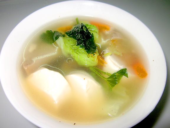 Clear Bean Curd Soup