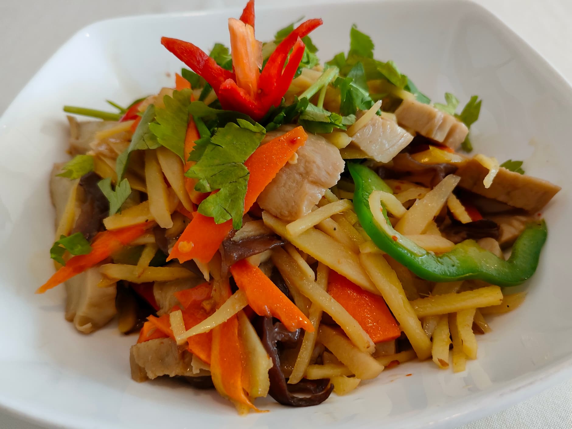 Gai Phad Khing Sod