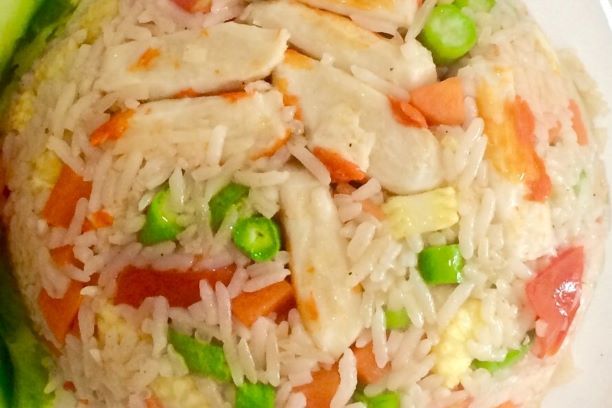 Fried White Rice Konjac Crabmeat