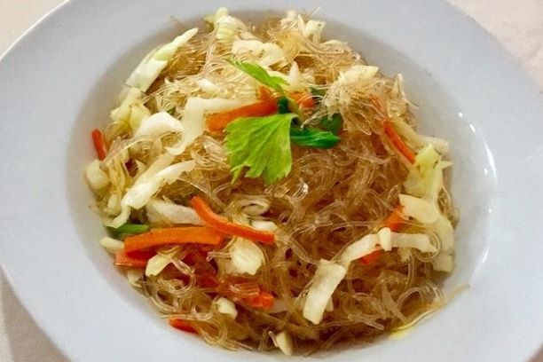 Жареная стеклянная лапша