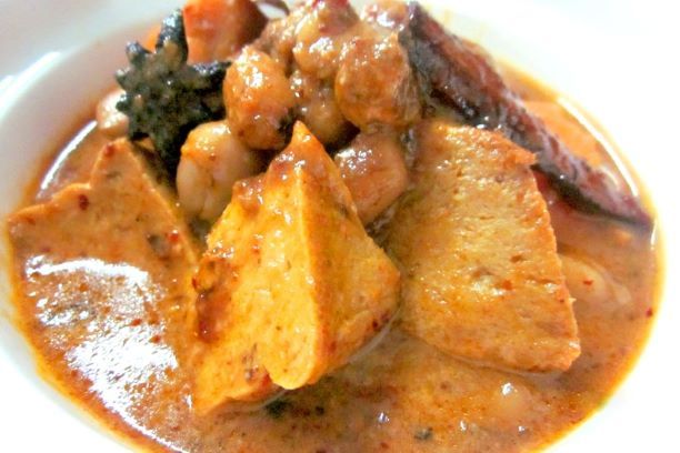 Massaman Tofu Chicken Curry