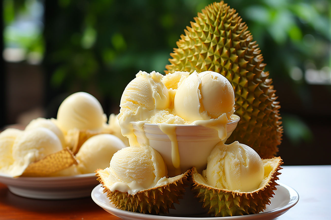 Es%20Krim%20Durian%20Musang%20King | Menikmati Lezatnya Durian Musang King, Raja Durian Di Indonesia