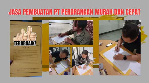 0857-2222-4391 Jasa Pembuatan PT Perorangan Murah dan Cepat Tanpa Syarat Ribet Di Salatiga