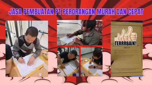 0857-2222-4391 Jasa Pembuatan PT Perorangan Murah dan Cepat Tanpa Ribet Di Lamongan