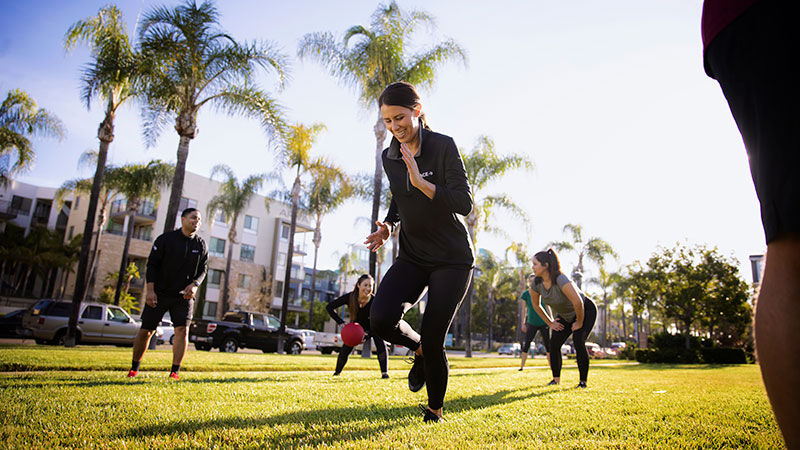 ACE Fitness Cardio Kickball Run