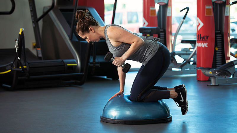 ACE | Tricep Kickbacks on Bosu 1