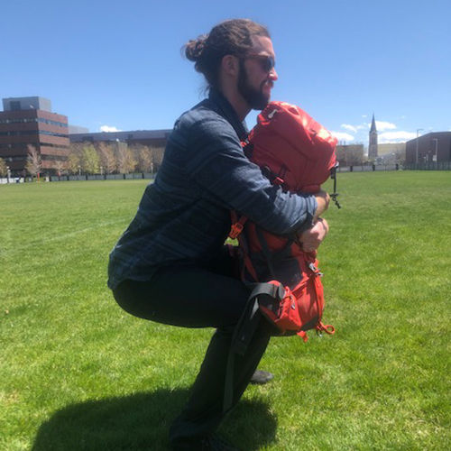 ACE Backpack Squat