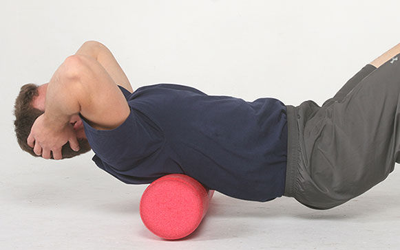 How to use a foam roller to relieve neck, back and knee pain