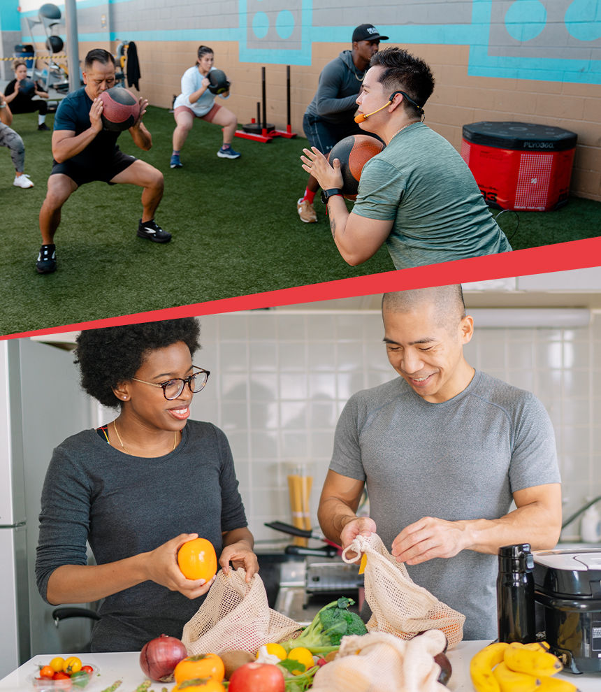 Group Fitness + Nutrition Coach