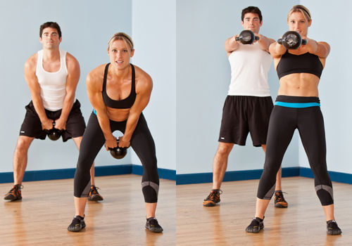 Kettlebell Hard Swings