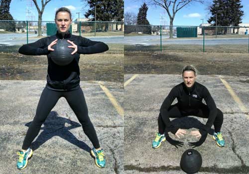 Heavy shop ball workout