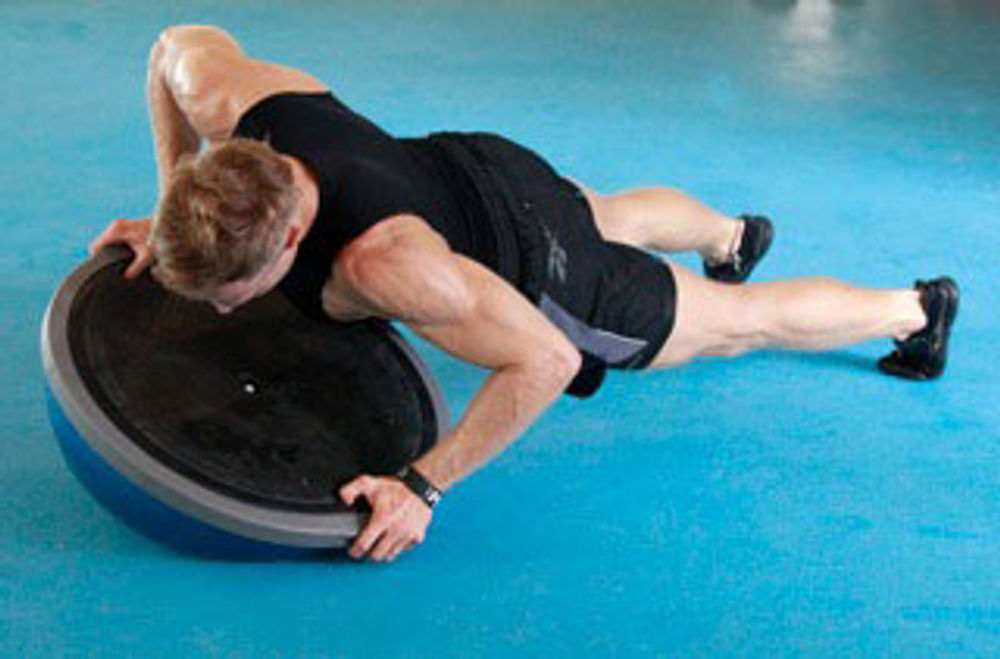 4 Fun Moves to Do With a BOSU® 