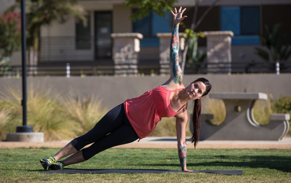 side plank