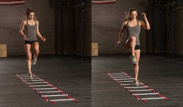 The Speed & Agility Ladder Increases Foot Speed, Balance & Coordination