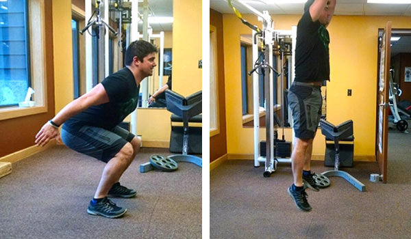 squat jumps