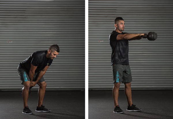 kettlebell swings