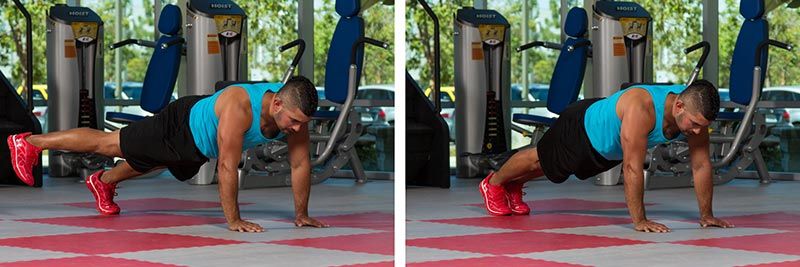 Tick-tock planks