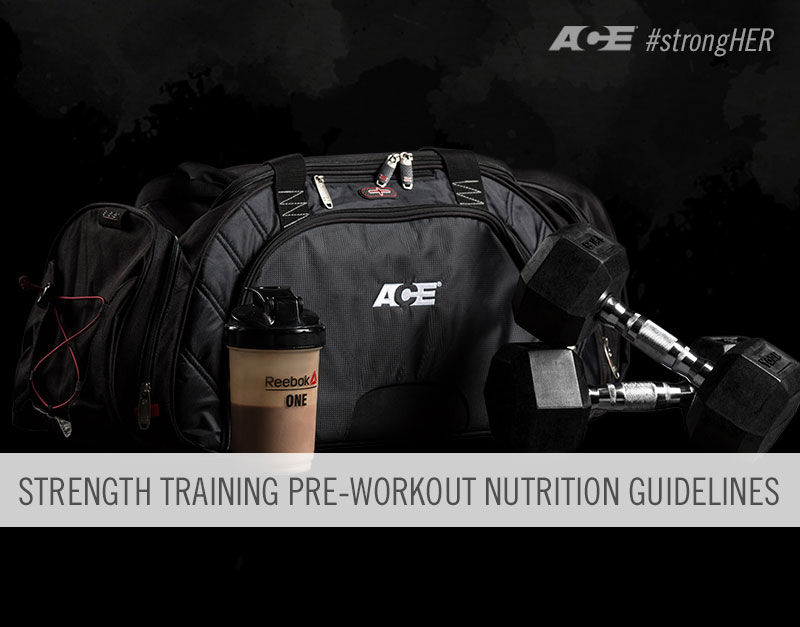 strength training pre-workout nutrition