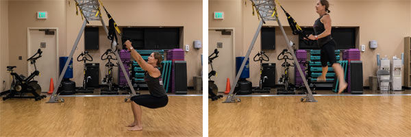 TRX Power Squat Explosion