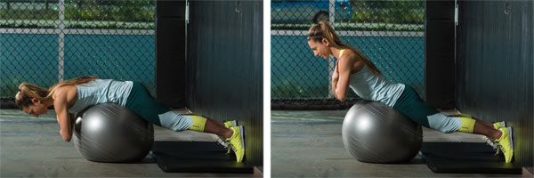 Core-strengthening Stability Ball Workout