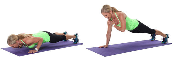 Shoulder Tap Push-up