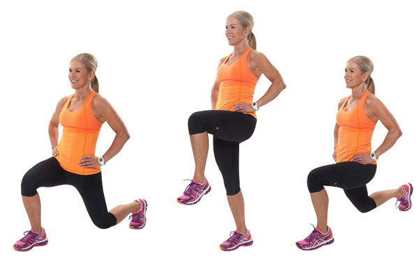 Pass-through Lunge