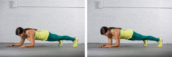 frontal forearm plank