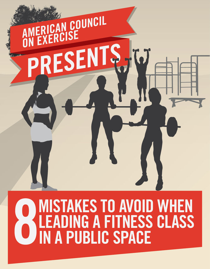 在公共场所上健身课时要避免的8个错误