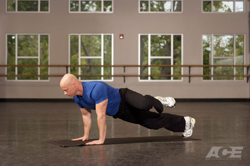 How to Do a Knee Tuck With a Push-Up