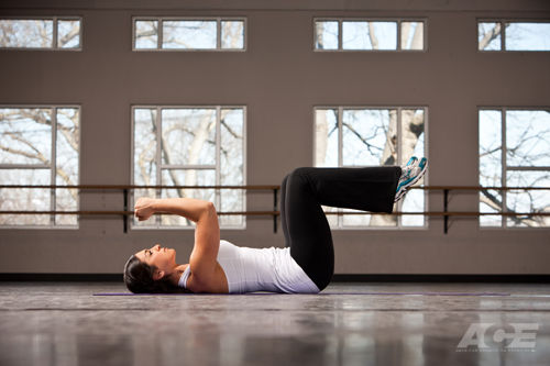 Pilates Exercise Spotlight: Supine Arms & Abs