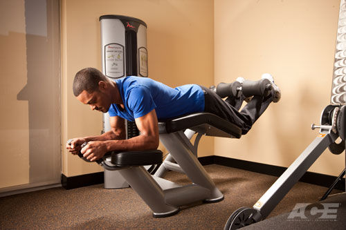 Leg extension machine outlet exercises