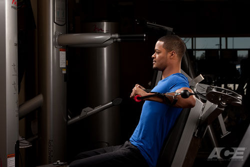 Chest Exercises Seated Cable Press