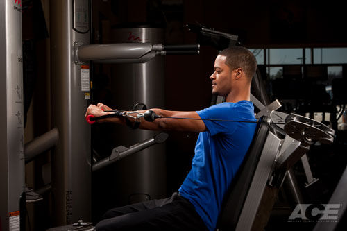 Machine Seated Chest Press - Muscle & Fitness