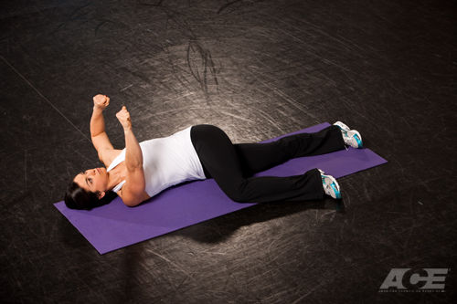 Back Exercises  Spinal Twist with a Push-Pull Movement