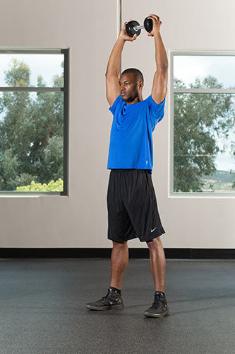 Ab Exercises  Squat to Overhead Raise