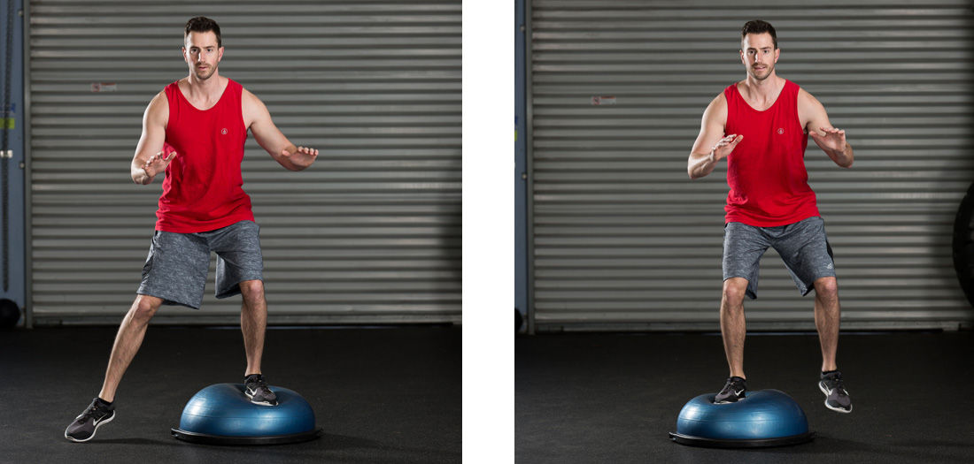 BOSU Balance Exercises  7 Basic BOSU Exercises to Try