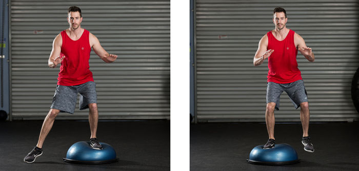 7 Basic BOSU Balance Exercises