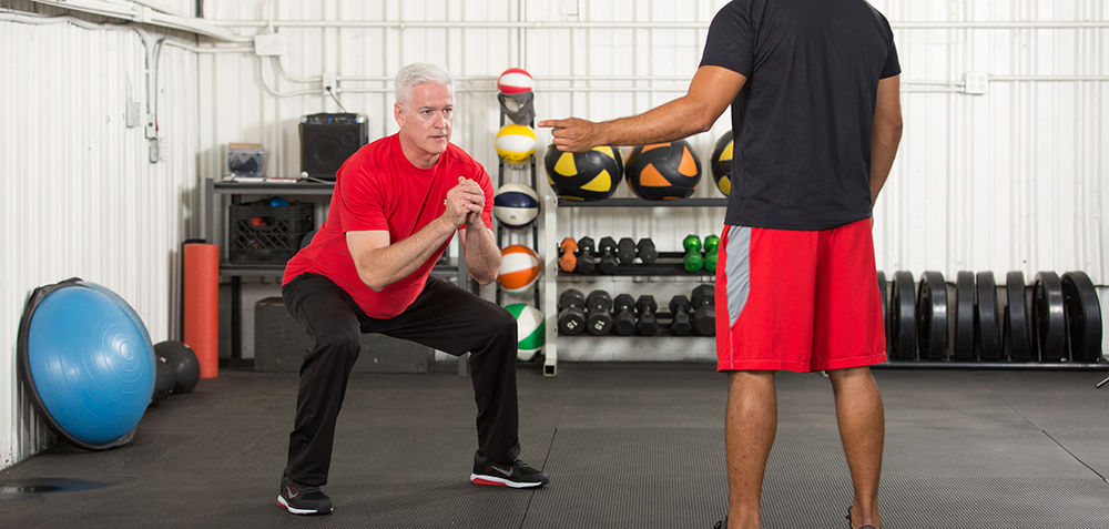 Coordination exercises for active aging clients
