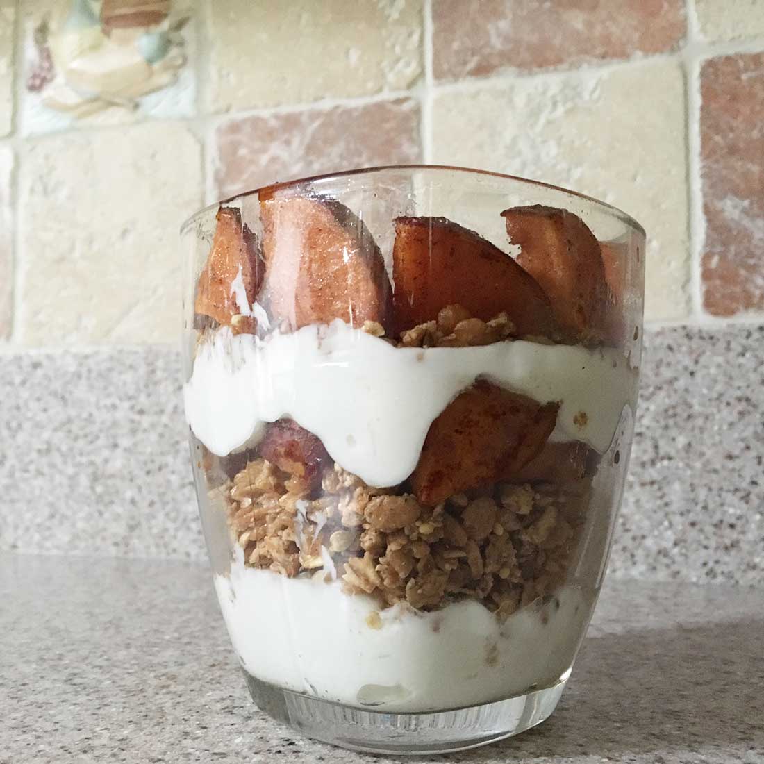 Yam and Yogurt Parfait