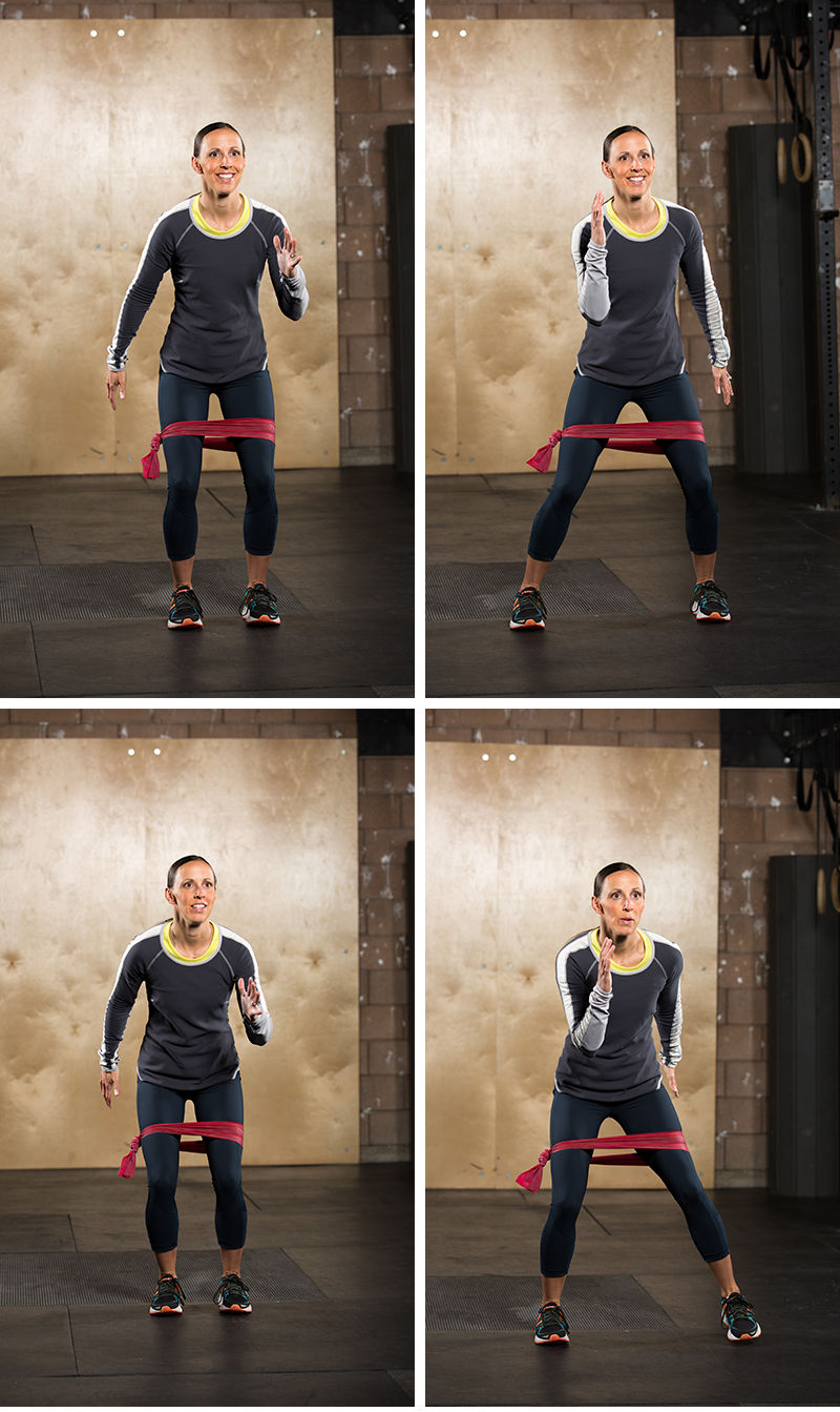 Hip Strengthening Exercises with Resistance Bands 