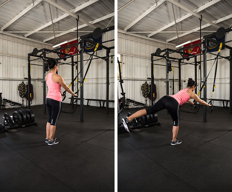 TRX Single Leg Hip Hinge