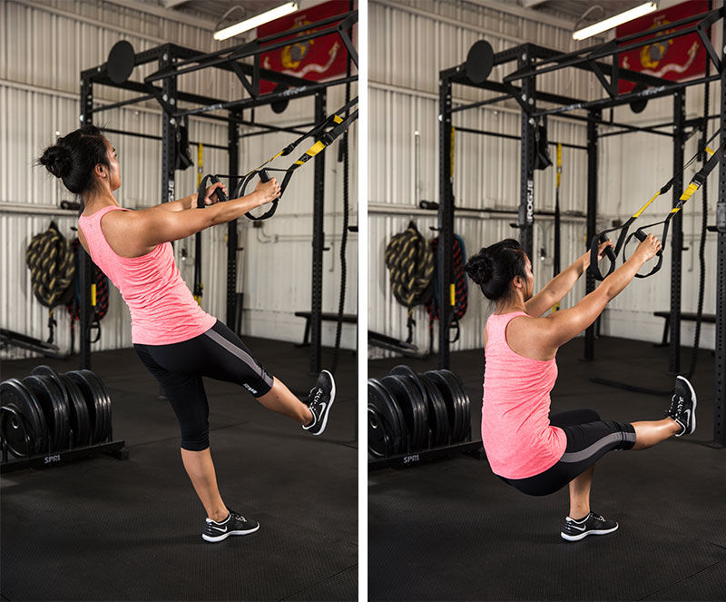 TRX Single-leg Squat