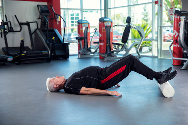 Leg Lifts on the Foam Roller–Two Ways to Challenge your Core