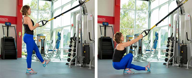 TRX Single-leg Squat