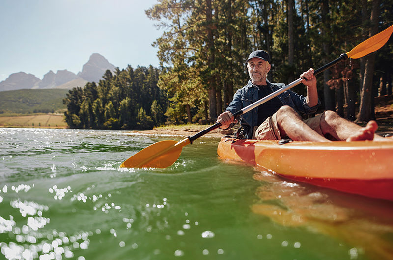 kayaking